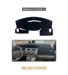 RENAULT SCENIC 2TORPİDO KORUMA HALISI GRİ KENAR