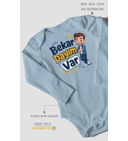 Bekar Dayım Var! Uzun Kollu Çıtçıtlı Bebek Body