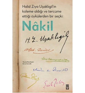 NAKİL  H.ZİYA UŞAKLIGİL  TİMAŞ