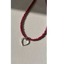 Mercan 925 ayar gümüş kolye