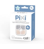 43722 Pixi yedek filtre, Pixi su çeşmesi için içme çeşmesi filtresi, 6'lı paket