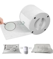 10 Adet Nano Gümüş İyonlu Elektrostatik Toz Tutucu Ön Filtre Xiaomi Smart Purifier 4 Compact ile Uyumlu