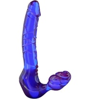 Çiftlere Özel Bend Over Boyfriend Double Strapon 24.5 CM Realistik Yapay Dildo