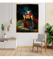 Altın  Çerçeveli tablo n1449