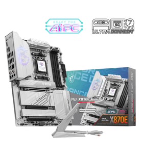 MSI MPG X870E EDGE TI WIFI AM5 DDR5 8400MHZ(OC) USB4 4x M.2 HDMI 5G LAN WIFI 7 RGB ATX