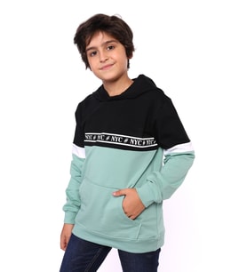 Toontoy Erkek Çocuk Baskılı Sweatshirt (Yeşil)