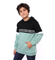 Toontoy Erkek Çocuk Baskılı Sweatshirt (Yeşil)