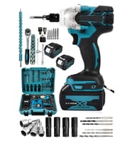 Pro Japan Kömürsüz Motor 250 VF 20 Ah Sanayi Tip Setli Bijon Somun Sökme Sıkma Makinesi