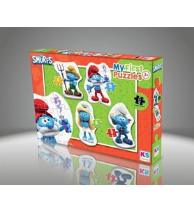 Şirinler My First Puzzle - Okul Öncesi Eğitici Yapboz