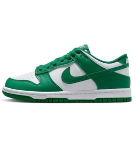 Nike Dunk Low GS Leather Unisex Sneaker Hakiki Deri Günlük Spor Ayakkabı Beyaz Mavi