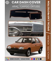 SKODA FAVORİT (1987-1995) Torpido Örtüsü Ön Göğüs Halı Torpido Koruma Birebir Uyum Kaymaz UV Koruma
