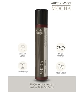 MOCHA – Depth & Confidence Blend  %100 Doğal Aromaterapi Roll-On, 10 ml