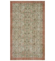 Vintage El Dokuma Eşsiz Halı 160x270 cm 9936