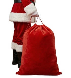 Noel Baba Hediye Çuvalı Büyük Boy (70X100 cm)