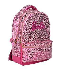 TMN 592867 BARBIE OKUL SIRT ÇANTASI 2694 PARLAK PEMBE YAZILI