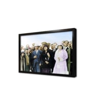 Atatürk 5 Aralık Kadın Hakları Günü Çerçeveli Cam Tablo