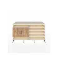 Kronos Konsol 7 Raflı 2 Kapaklı 176x59x99 Aytaşı-Çam/Antrasit