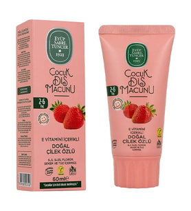Diş Macunu Çilek 60ml Çocuk 1 Adet