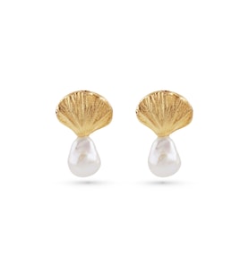 Candy İnci Küpe - Gold
