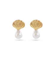 Candy İnci Küpe - Gold