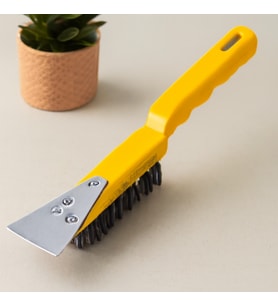 Northcity Çelik Tel Fırça ve Metal Kazıma Spatula 270 mm 2in1