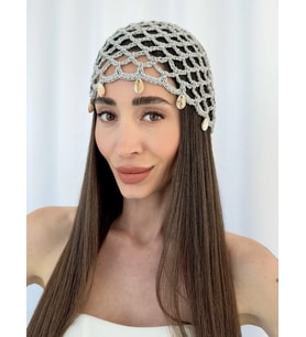 ZR Model Deniz Kabuğu Detay Gri File Şapka