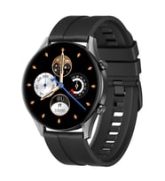 HiFuture FutureGo Flex Full HD Ekran Alüminyum Kasa IP68 Siyah Akıllı Saat