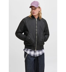 Jack & Jones Jcomotion Bomber Erkek Ceket (Siyah)