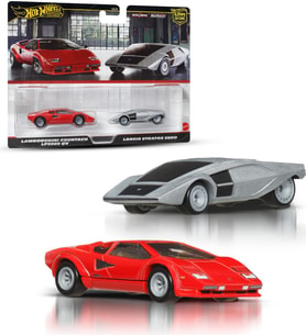 Hot Wheels Premium Car Culture 2'Li Paket, 1:64 Ölçekli Araçlardan Oluşan, Benzersiz Çiftler, Real R (Çok Renkli)