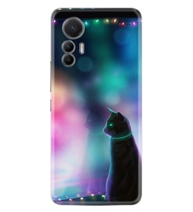 Xiaomi 12 Lite Kılıf Silikon Desen Özel Seri Window Cat 1787