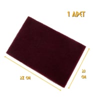 Atlas Brite Keçe Zımpara 230 x 280 mm. - Kırmızı - 1 Adet