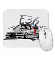 E36 M3 Lowstyle Skulldriver Mouse Pad