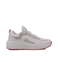 Trend Adımlar Beyaz Unisex Kalın Taban Comfortable Sneaker