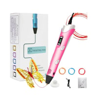 Techmarked 3D Kalem Pembe