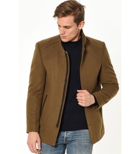 PLT8327 DEWBERRY ERKEK KABAN-CAMEL
