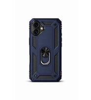 iPhone 16 6.1" Magforge Titan Ring Armor Case Lacivert