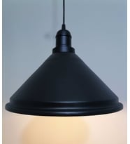 RİOLİGHT RETRO SİYAH İÇİ GOLD TEKLİ SARKIT ÇAP: 33CM