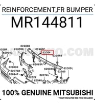 Mitsubishi L200 Ön Tampon Demiri 1999-2001 (Oem No:  Mr144811)
