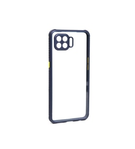 Oppo Reno 4 Lite Uyumlu Kılıf Zore Kaff Kapak (Lacivert)