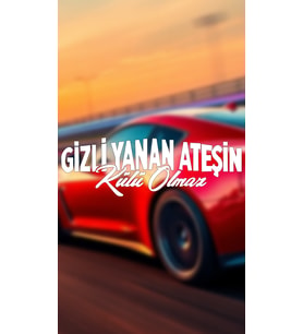 Gizli Yananateşin Külü Olmaz 20x6,5 Jdm Yazı Araba-motosiklet Cam Etiket Sticker Beyaz Renk