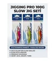 100 Gr Slow Jig Yemi 3'lü Avantaj Seti