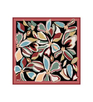 Belli Twill İpek Desenli Eşarp 4318D