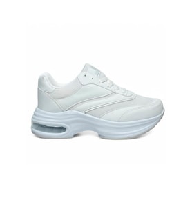Celira Drk Beyaz Fileli Kadın Sneaker Spor Ayakkabı