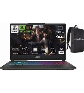 MSI Msı Cyborg 15 A13VF-892XTR Intel Core I7 13620H 16GB 1tb SSD RTX4060 Freedos 15.6" Fhd 144Hz Taşınabilir Bilgisayar & A13VF892XTRK07