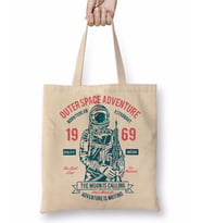 Outerspace Adventure Bez Çanta Uzun Saplı