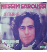 Nessim Saroussi La Terre 45lik Plak (Karışık)