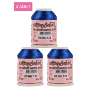 3 Adet Altınbaşak Oya ve Dantel İpi 20 gr - Royaleks - No: 123