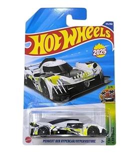 Hot Wheels Peugeot 9X8 Hypercar [Beyaz] Exotics 2/5, 174/250, 2025 Için Yeni!, 1:64 Ölçekli Diecast