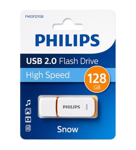 Philips FM12FD70B Snow 128GB USB 2.0 High Speed Flash Bellek