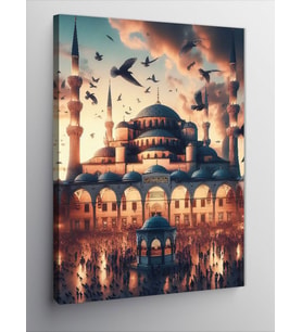 Kanvas Tablo İstanbul Eminönü Camii